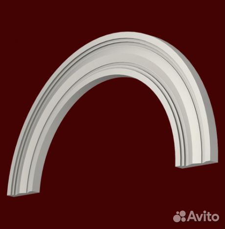 Дуги арки из гипса