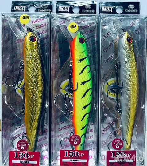 Воблеры для твичинга топ цвета Zipbaits Orbit 130