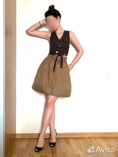 Плюшевая юбка Max&co