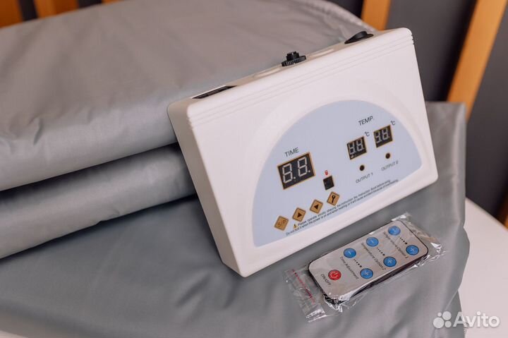 Термопокрывало для прессотерапии серое