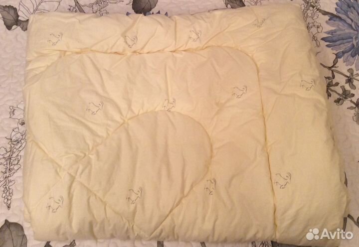 Одеяло детское из козьего пуха