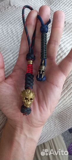 Брелки на ножи и ключи ручная работа