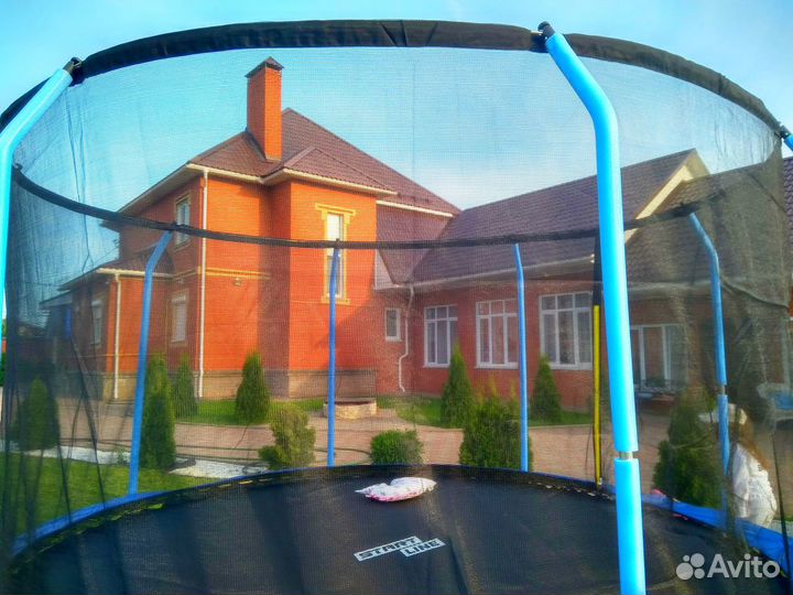Батут с внутренней сеткой 12 футов d-366 см