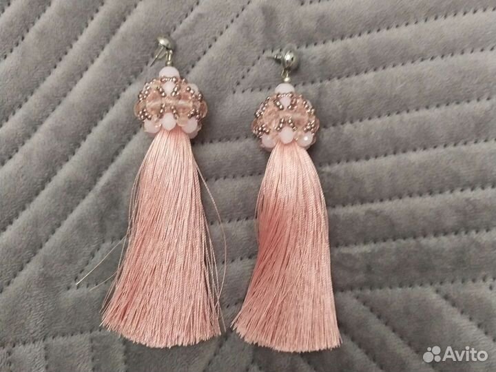 Серьги кисти
