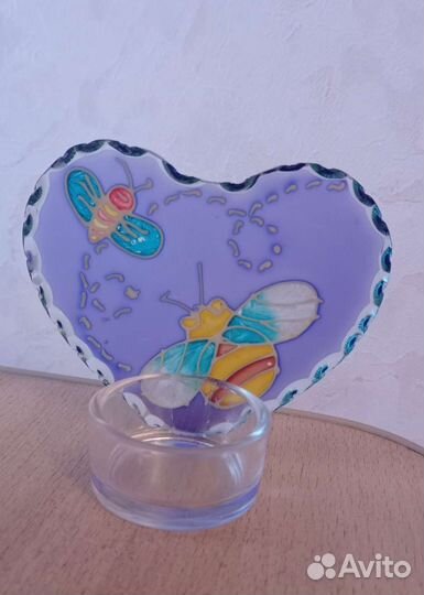 Подсвечник влюблённые пчёлки