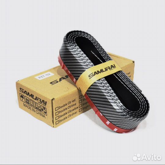 Универсальная губа на бампер авто samurai