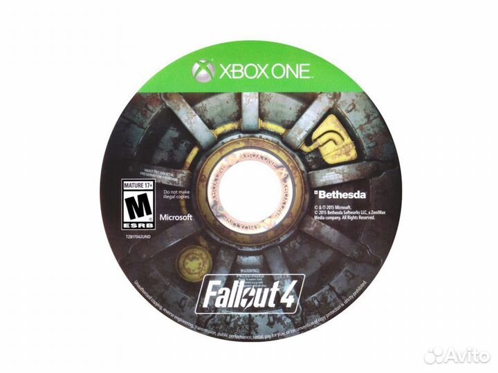 Fallout 4, б/у, только диск без гарантии (xboxone)