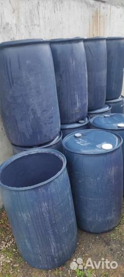 Бочки пластиковые б/у 227 литров