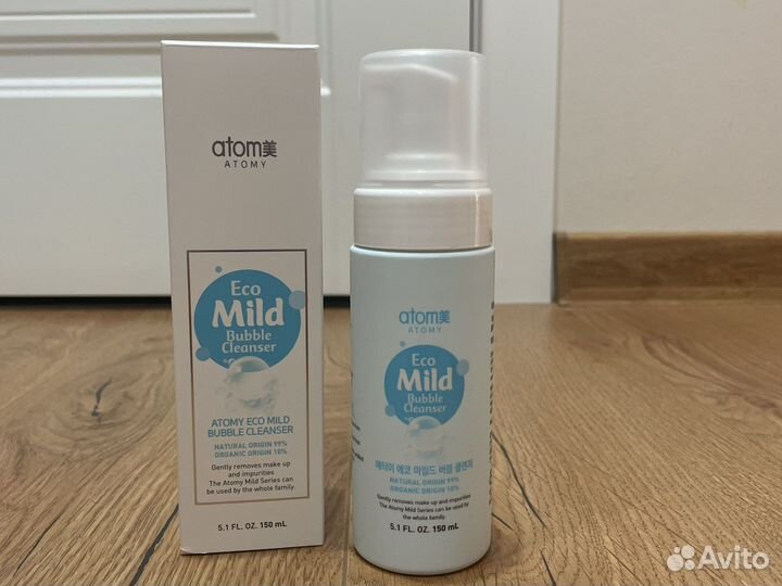 Атоми нежная эко-пенка для умывания