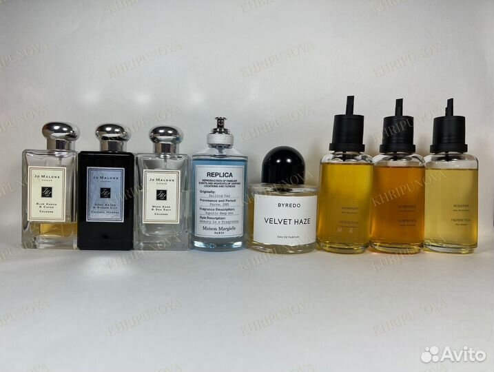 Оригинальная парфюмерия остатки во флаконах