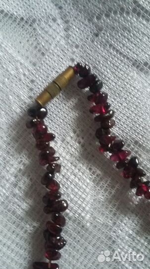 Бусы.Гранат СССР
