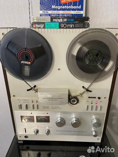 Катушечный магнитофон союз 111