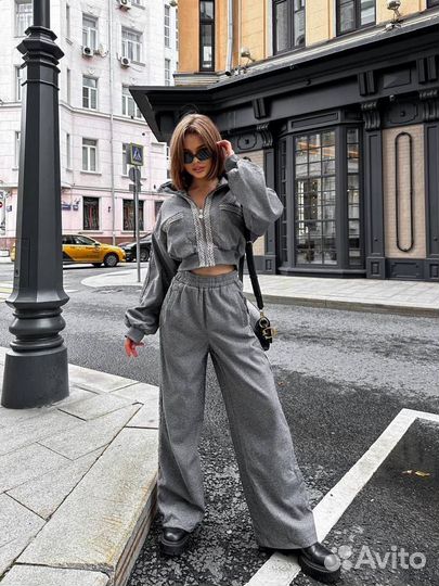 Кашемировый костюм женский