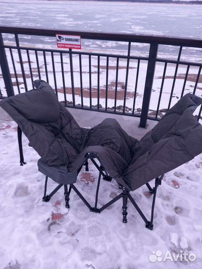 Раскладушка с матрасом складная