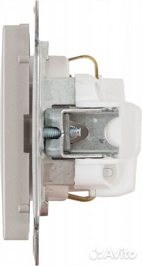 Розетка встраиваемая Electric W59 Deco с заземлени