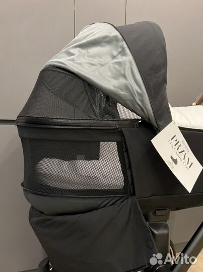 Коляска 3 в 1 Cybex Priam 4 2022 Deep Black