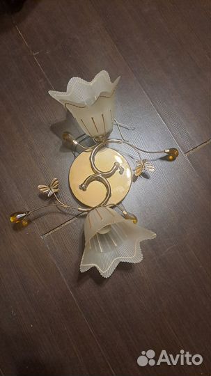 Люстра потолочная бу