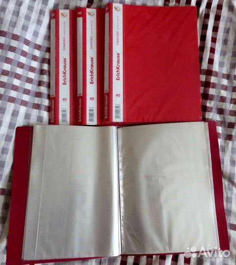 Папка с вкладышами 40 60 л