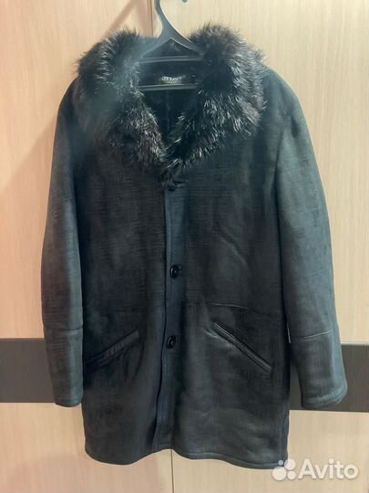 Мужская дублёнка размер 52