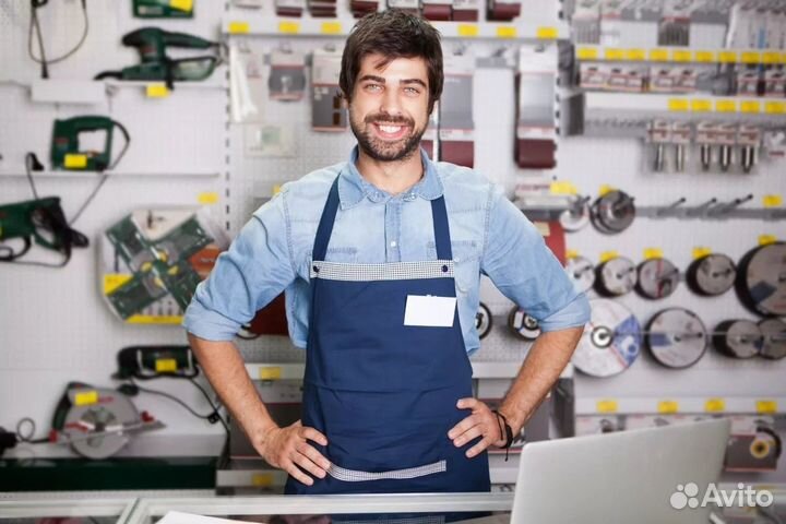 Продавец консультант в строительный магазин