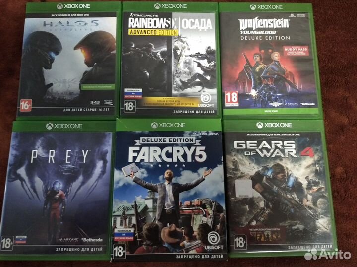 Игры на xbox One