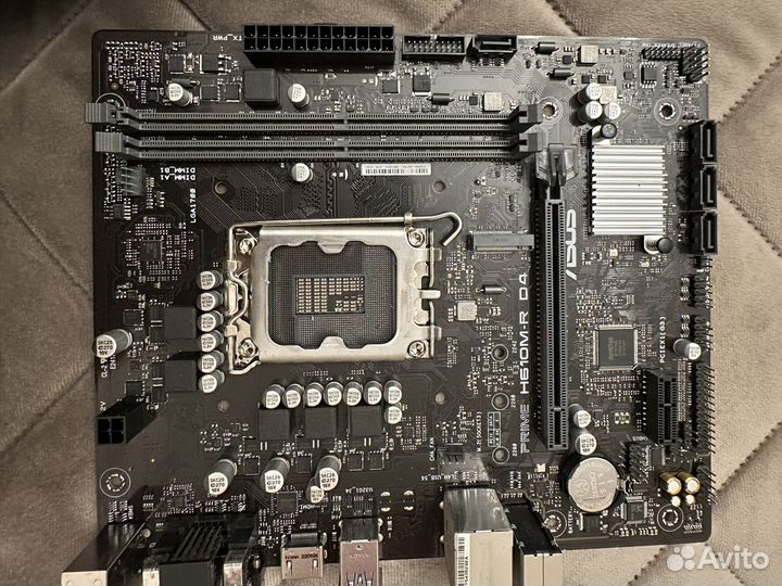 Материнская плата asus h610m r