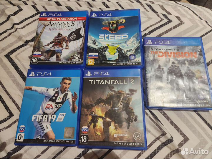 Игры на Sony playstation 4 диски PS4