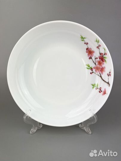 Набор тарелок суповых jewel Флора-6933 6 предметов