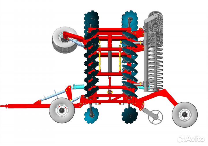 Борона Артайус БДМ 12х2ПК Ш300, 2023