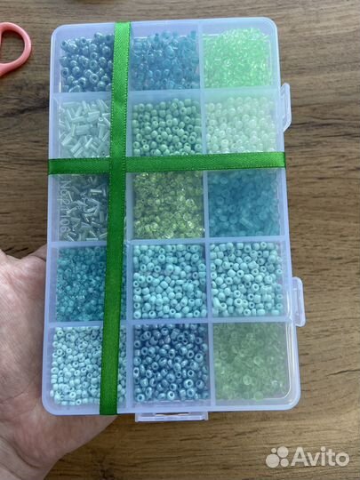 Набор бисера и стекляруса