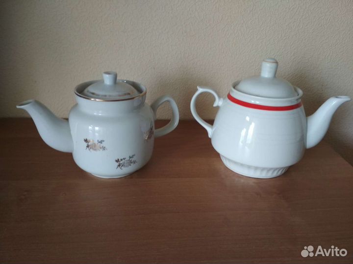 Чайник заварочный,сахарница,сливочник