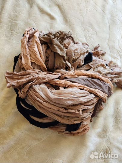 Колготки женские бу пакетом, 36 шт