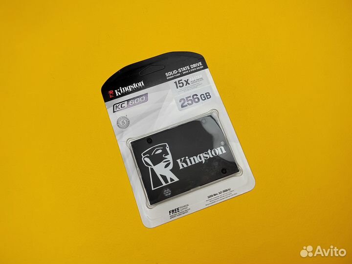 SSD KingSton 256 гб KC600 2.5