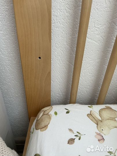Детская кроватка IKEA с матрасом