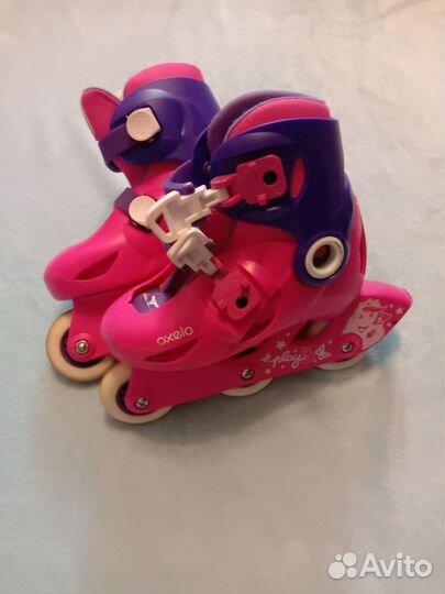 Роликовые коньки детские раздвижные