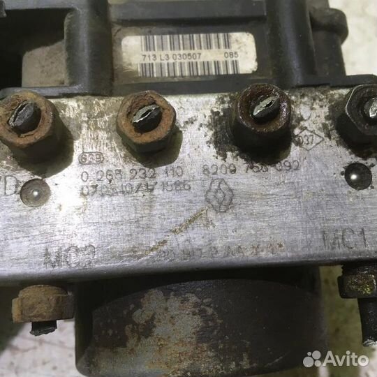 Блок ABS насос Рено Логан