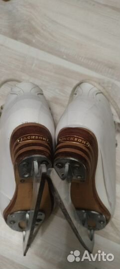 Коньки фигурные детские профессиональные 32,5