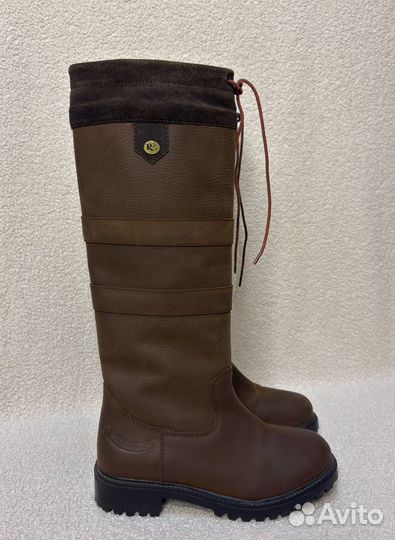 Сапоги трубы Rhinegold Beaumont кожа оригинал