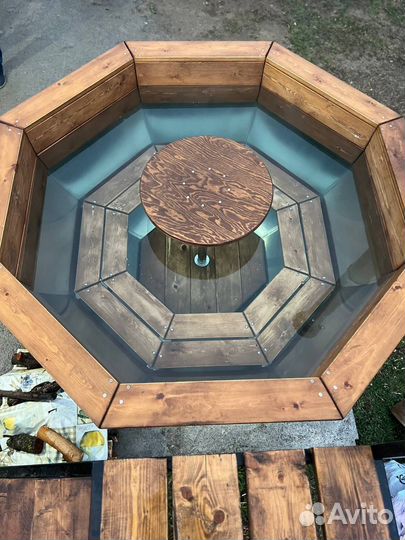 Баня чан беседка