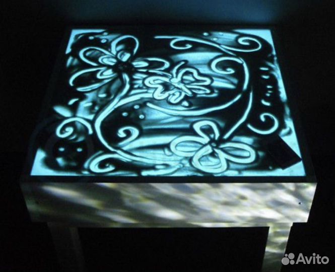 Столик световой песочница