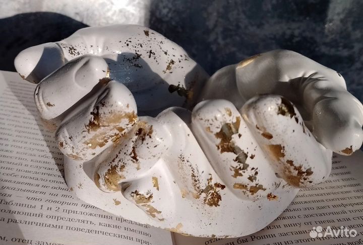 Кашпо из гипса