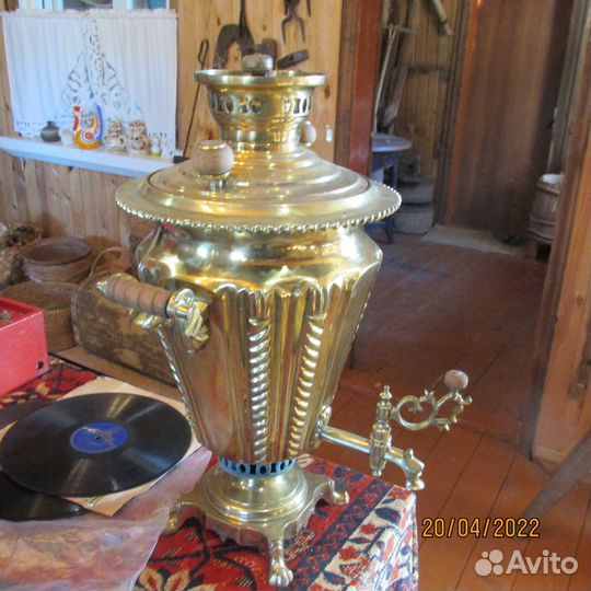 Самовар рюмка наследников Шапошникова