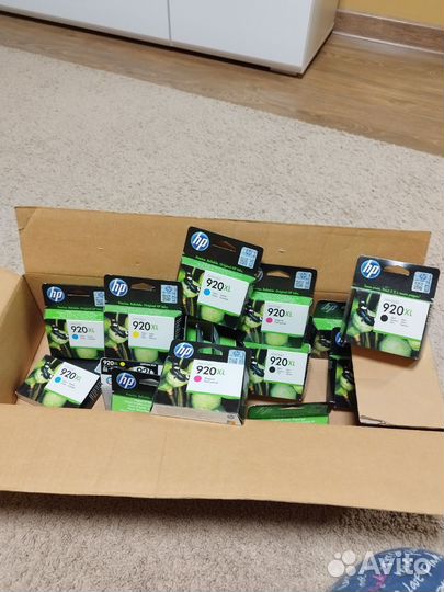 Картриджи 920xL цветные