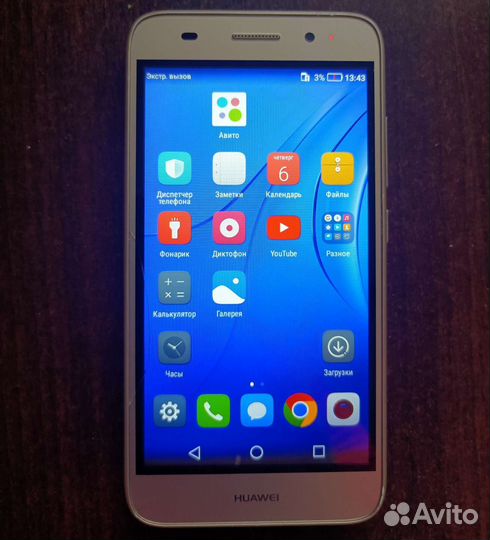 HUAWEI Y3 2017, 8 ГБ