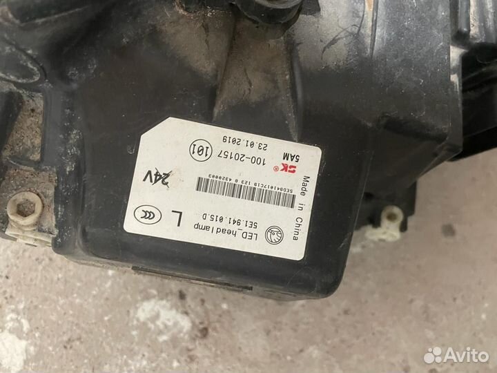 Фары шкода октавия Full LED а7 рест