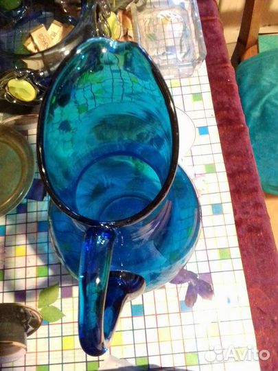 Кувшин купоросное стекло