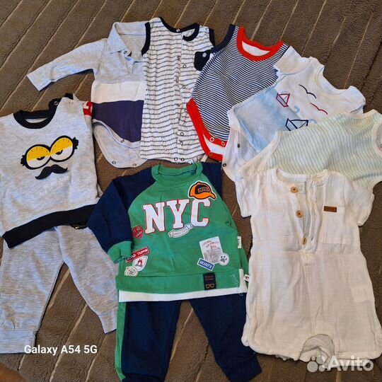 Детские вещи пакетом на мальчика