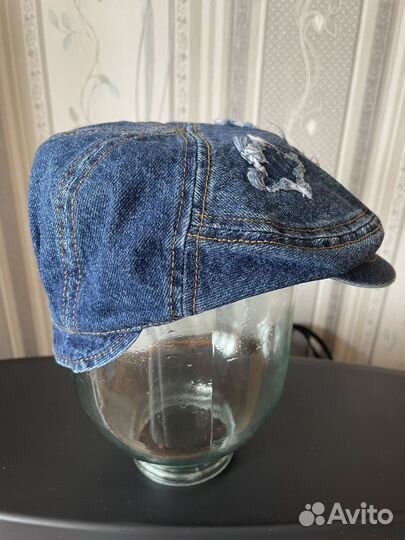 Джинсовая фуражка