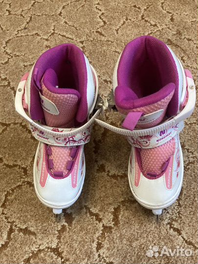 Коньки детские раздвижные