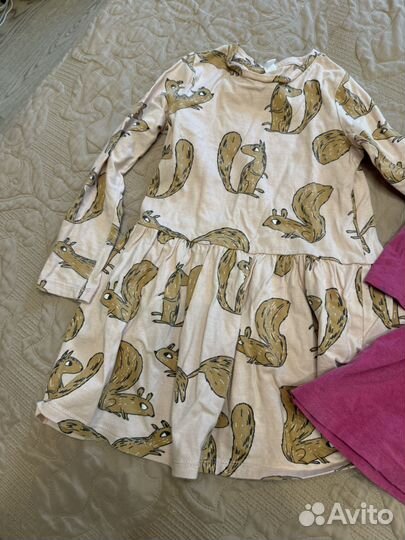 Платья для девочки пакетом 104